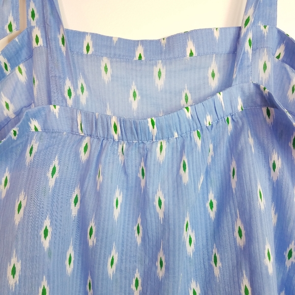 J.Crew blue top size Large - Picture 6 of 7